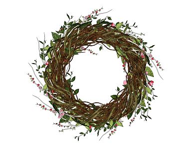 Modern Garland 3d model