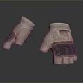 Protective Half Finger Gloves With Breathable Material For Sports And Daily Use