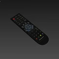 Television Remote Control Polisen Brand With Multiple Function Buttons And Ergonomic Design 3d model