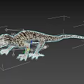 gecko lizard palace animal pet cold-blooded animal reptile 3d model
