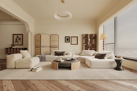 The Silent Living Room 3d model