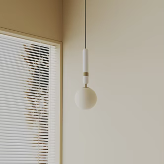 Modern chandelier 3d model