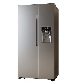 Refrigerator Double Door Refrigerator 3d model