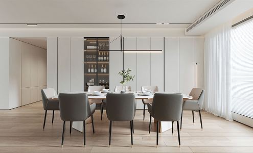 Modern Restaurant 3d model