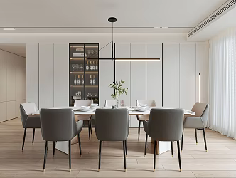 Modern Restaurant 3d model