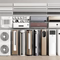 Various Types of Air Conditioners and Fans for Home Cooling Solutions