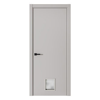 Modern Simple Flat Door Simple Door Room Door Single Door 3d model