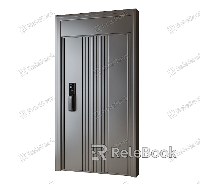 Modern security door entry door model