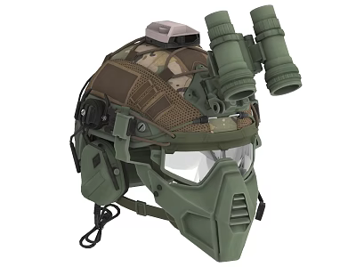 Bulletproof Helmet Bulletproof Helmet Soldier Helmet Soldier Hat 3d model