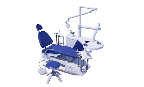 Modern Dental Chair Dentist Medical Devices 3d model