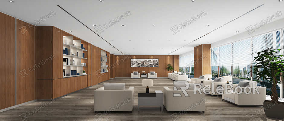 Modern Reception Room model