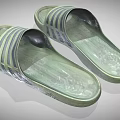 Striped Casual Slippers With Smooth Straps And Comfortable Sole For Daily Wear