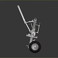 Automotive Suspension System Part With Metal Structure And Wheel Components