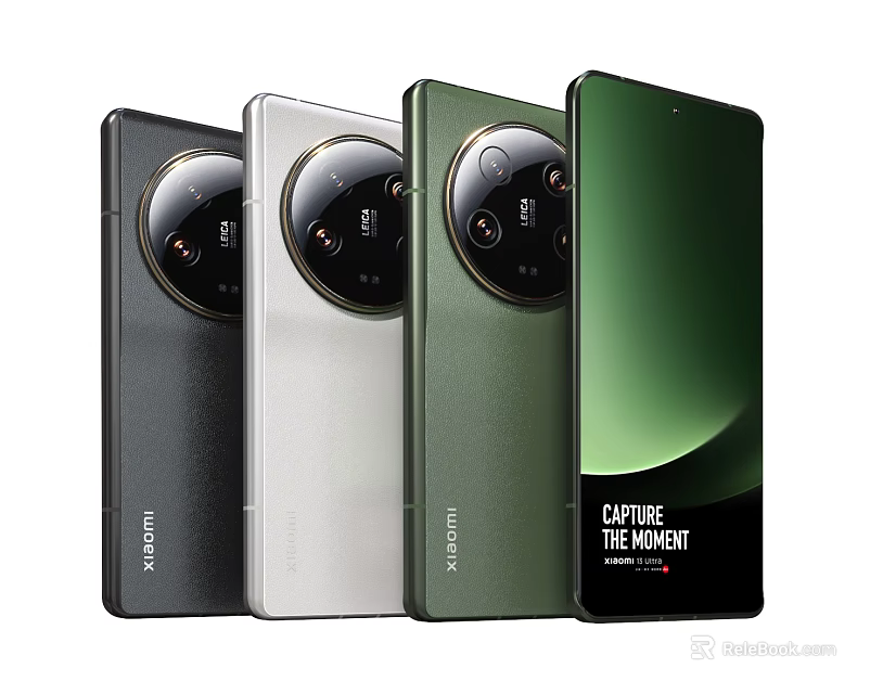 Xiaomi Smartphones In Multiple Colors With Sleek Design 3d model 