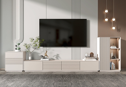 Modern TV Cabinet 3d model