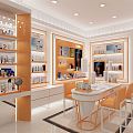 Modern Cosmetics Store Skin Care Collection Store 3d model