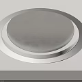 Modern Round Layered Ceiling Design With Soft Lighting And Circular Panels