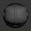 Chibi Style Mandalorian Toy Figure With Silver Helmet Detailed Weapon And Black Base
