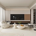 Living room 3d model