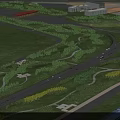 Modern Urban Roadside Linear Public Landscape Design With Rich Vegetation Layouts Serving Local Residential Areas