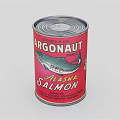 Argonaut Premium High Quality Tasty Alaska Salmon Canned Fish Product