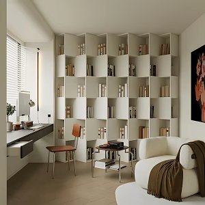 Antique Study Living Room Study Room Antique Single Person Sofa Antique Leisure Chair Single Chair Antique Dining Cabinet Storage Cabinet Side Cabinet 3d model
