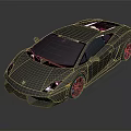 Sleek Gray Sports Car With Aerodynamic Design And Black Alloy Wheels