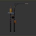 Industrial LOFT Street Light Old Street Light Old Street Light Old Street Light 3d model