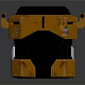 Safety monitoring of modern monitor head 3d model