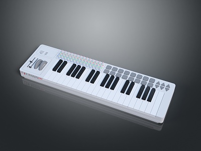 Electronic organ musical instrument keyboard musical instrument electronic music electronic musical instrument Western musical instrument Western musical instrument 3d model