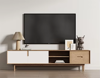 Nordic TV cabinet 3d model