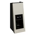 Modern LIGRE Water Dispenser with Digital Temperature Display and Beige Black Design for Home Use