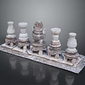 Columns Stone Columns Stone Columns Old Columns Roman Columns Roman Columns Classical Columns Greek Columns 3d model