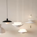 Modern Pendant Lights With Various Black White Designs Marble Ceramic Shades And Dome Bowl Shapes