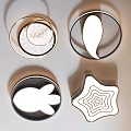 Stylish Modern Ceiling Lights With Unique Shapes And Creative Designs 3d model