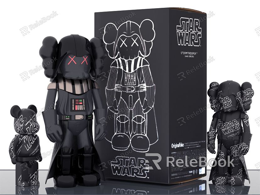 Modern Kaws Toys model