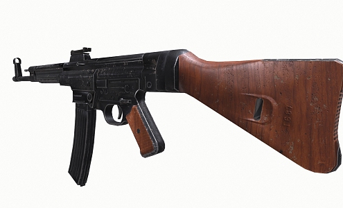 mp44 submachine gun AK 3d model