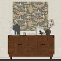 Silent Wind Locker Decorative Cabinet 3d model