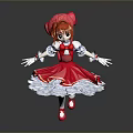 Puppet puppet wooden figure game character game character realistic character 3d model