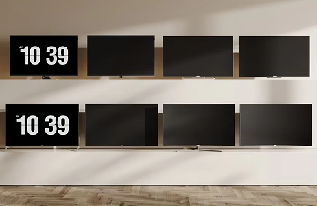Modern TV Computer Monitor Display LCD TV 3d model