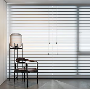 modern venetian blinds vertical blinds 3d model