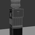 Modern Home Water Dispenser With Large Water Bottle And Sleek Design