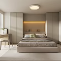Modern Living Dining Room Interior With Light Beige Sofa Geometric Rug And Open Kitchen