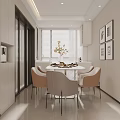 Modern Minimalist Living Dining Room Interior With Sofa TV Rug And Floor Lamp