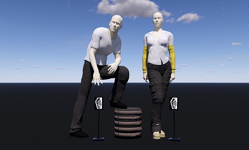 Sportswear model 3d model