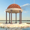 Park Pavilion 3d model