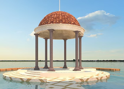 Park Pavilion 3d model
