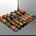 Assorted Pickled Vegetables in Glass Jars with Colorful Ingredients and Fresh Flavors