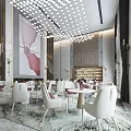 Reception area 3d model