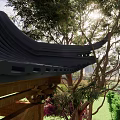 Chinese style pavilion ancient built door pavilion 3d model